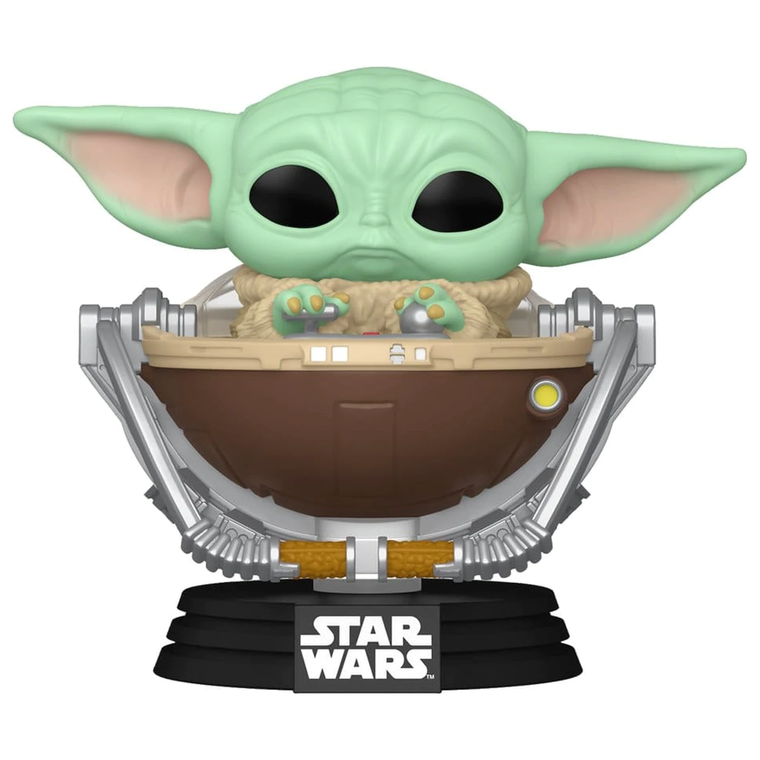Star Wars: The Mandalorian and Grogu Funko POP! Vinyl Bobblehead figura Grogu in Pram 9 cm termékfotó