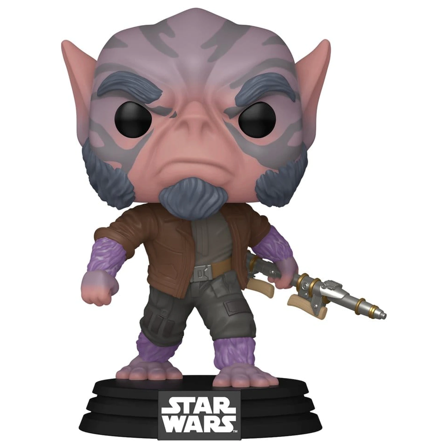 Star Wars: The Mandalorian and Grogu Funko POP! Vinyl Bobblehead figura Zeb Orrelios 9 cm termékfotó