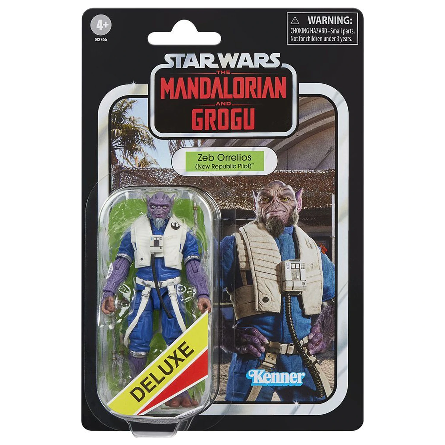 Star Wars The Mandalorian And Grogu Kenner Zeb Orrelios Deluxe figura 9.5cm termékfotó