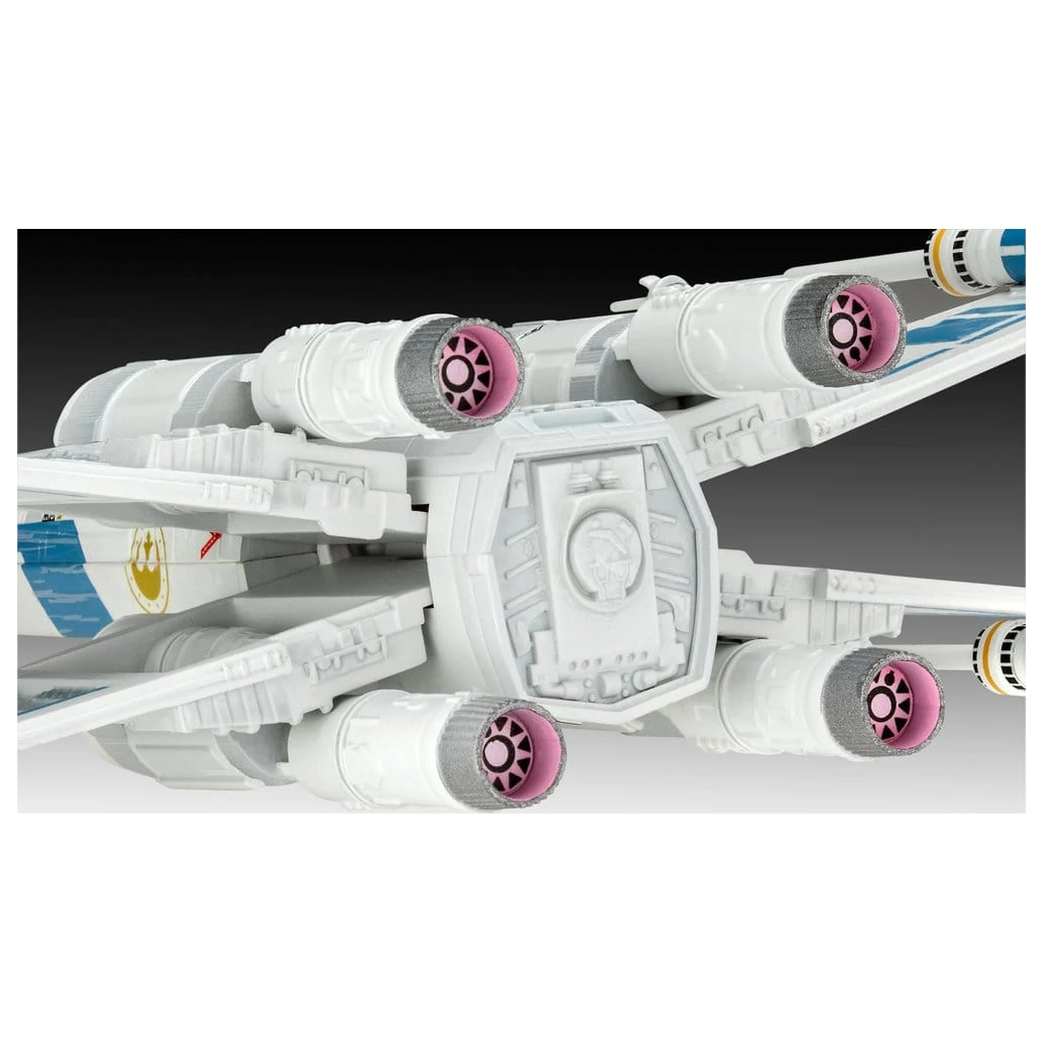 Star Wars The Mandalorian and Grogu Revell 1/57 New Republic X-Wing Fighter modell készlet 22 cm termékfotó