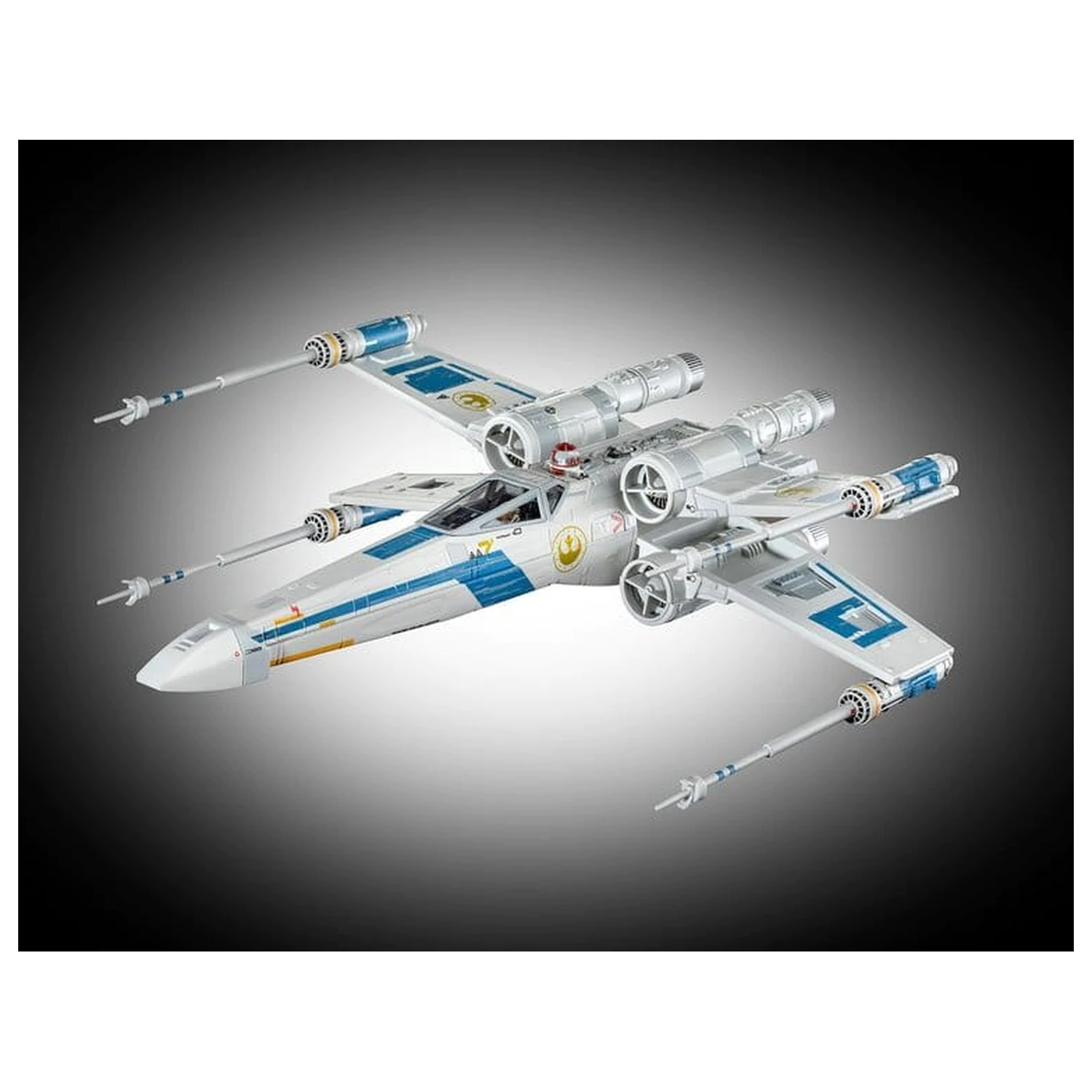 Star Wars The Mandalorian and Grogu Revell 1/57 New Republic X-Wing Fighter modell készlet 22 cm termékfotó