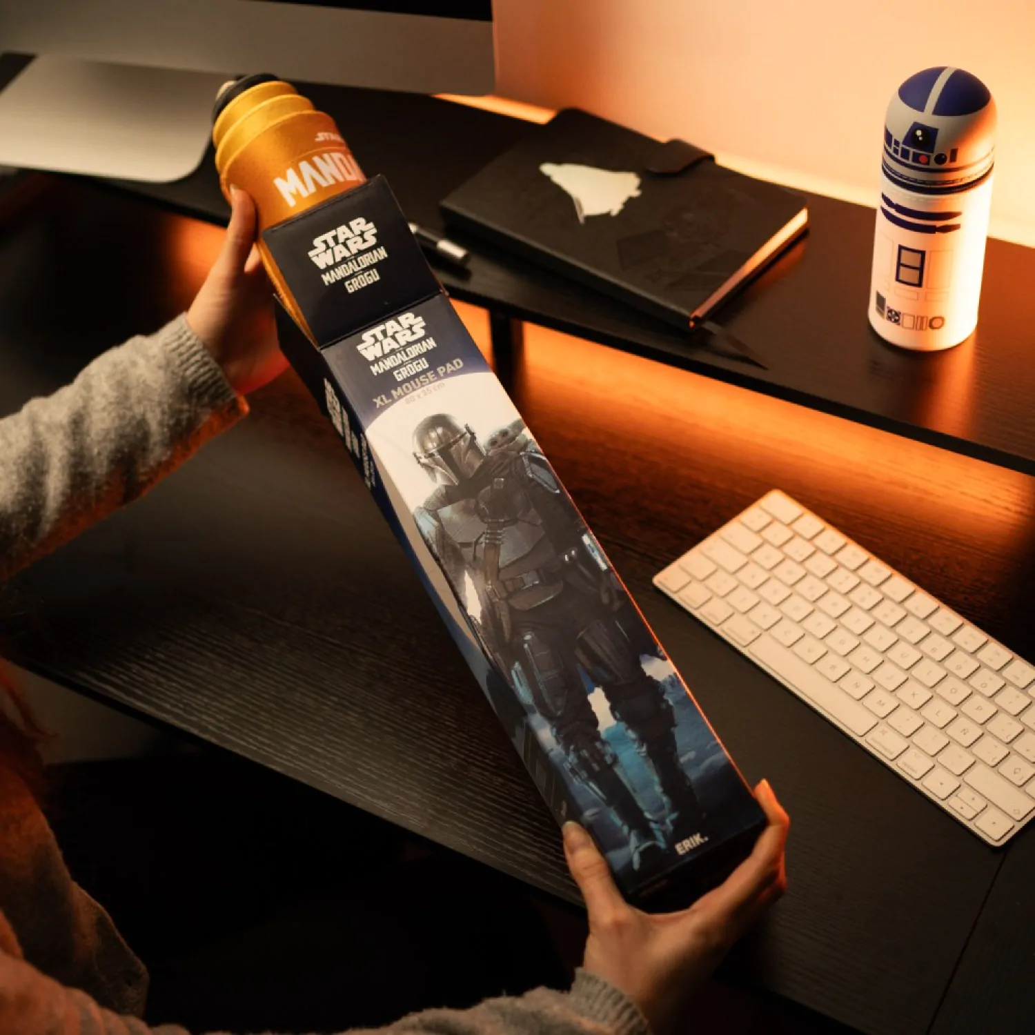 Star Wars: The Mandalorian and Grogu XL egérpad 80 x 35 cm termékfotó