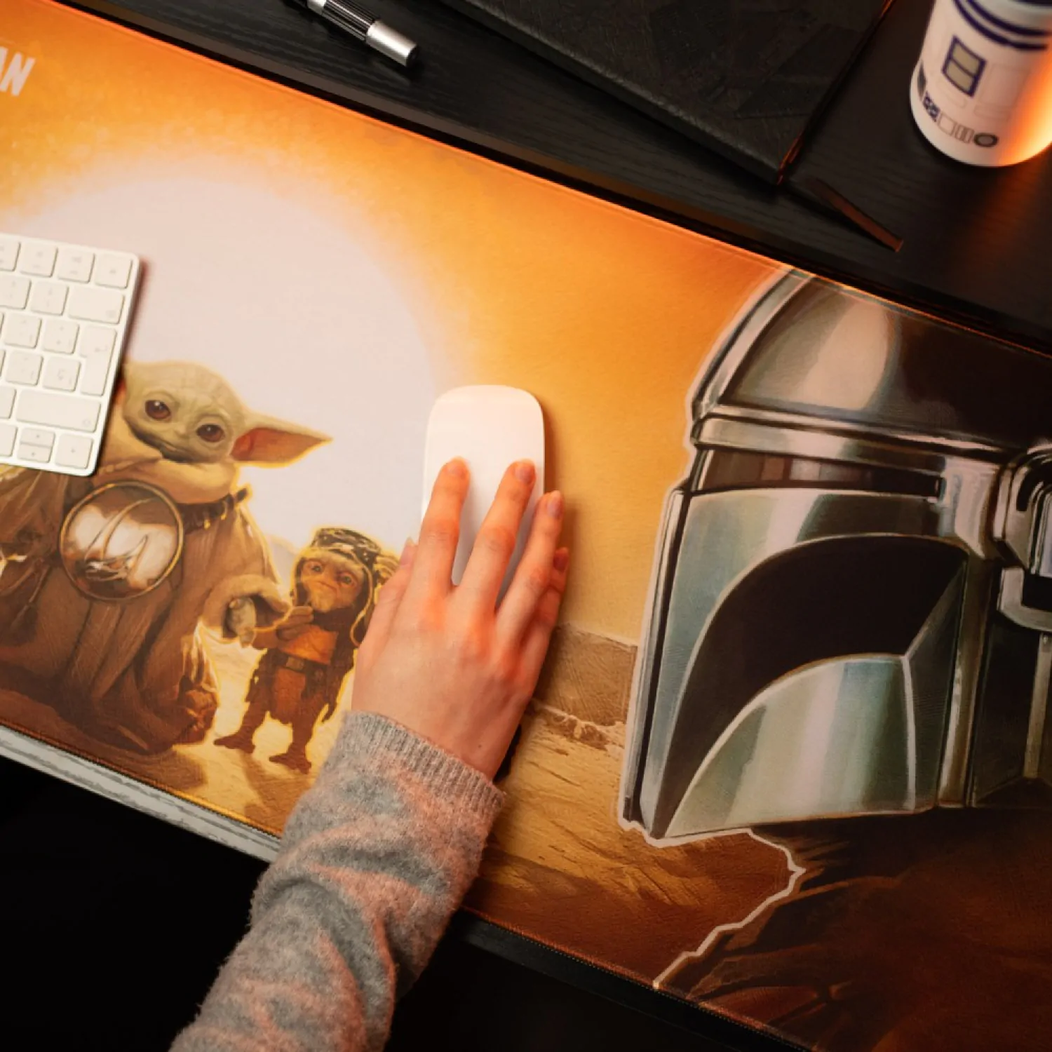 Star Wars: The Mandalorian and Grogu XL egérpad 80 x 35 cm termékfotó