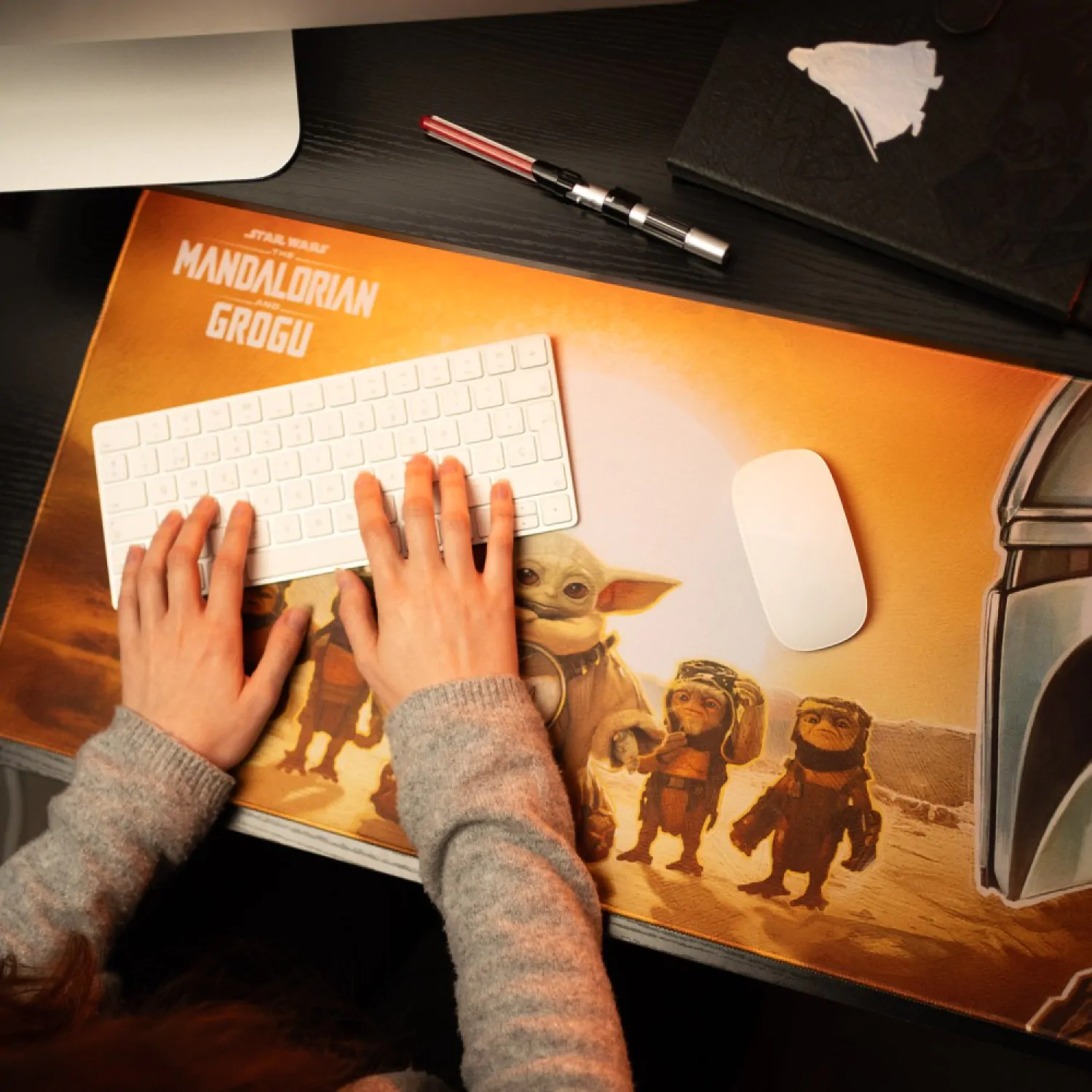 Star Wars: The Mandalorian and Grogu XL egérpad 80 x 35 cm termékfotó
