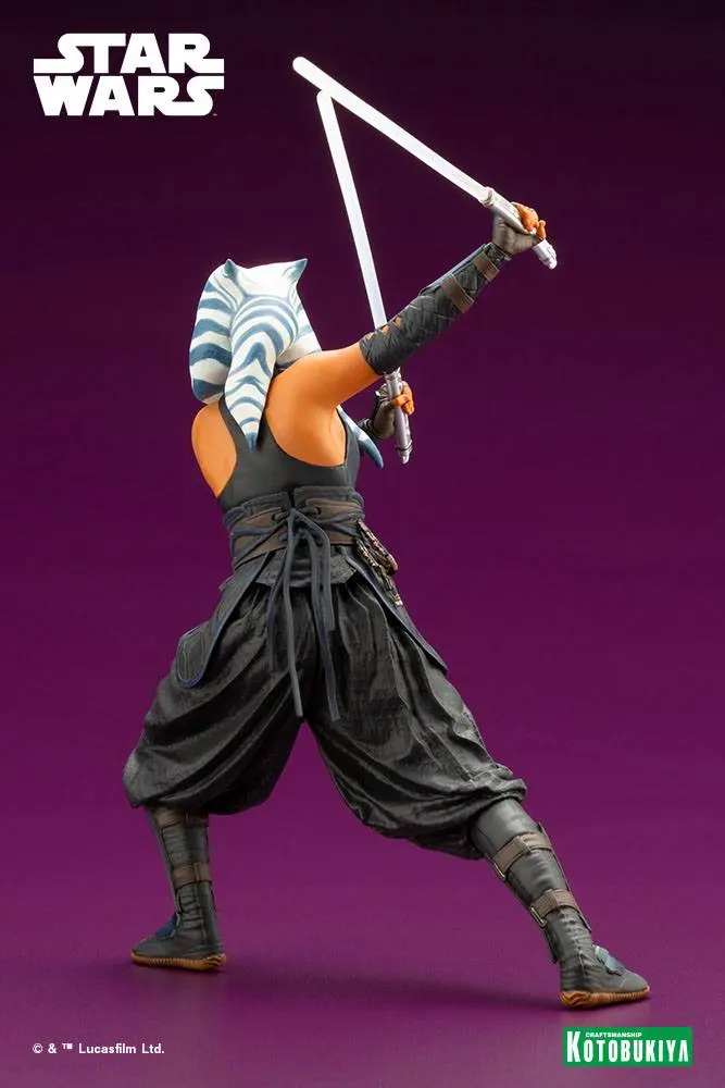 Star Wars The Mandalorian ARTFX 1/10 Ahsoka Tano szobor figura 19 cm termékfotó