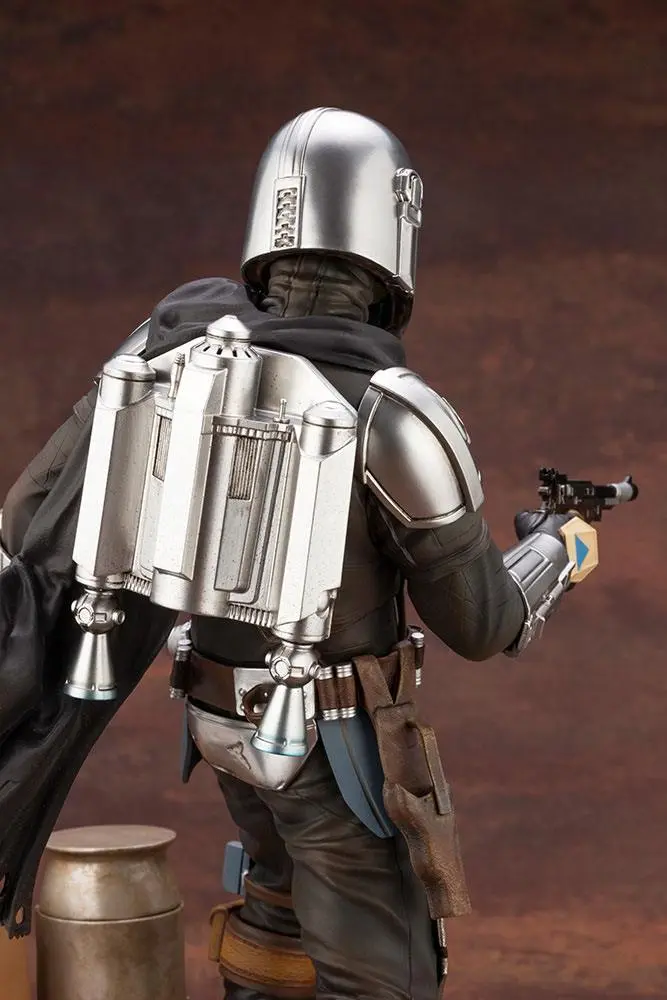 Star Wars The Mandalorian ARTFX 1/7 Mandalorian &amp; The Child szobor figura 26 cm termékfotó