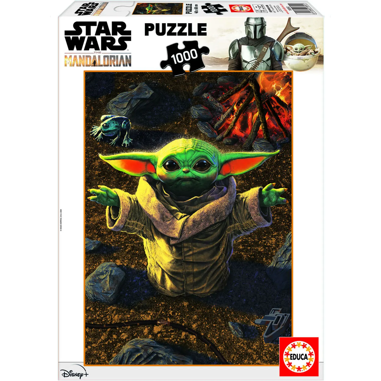 Star Wars The Mandalorian Baby Yoda puzzle 1000db-os termékfotó