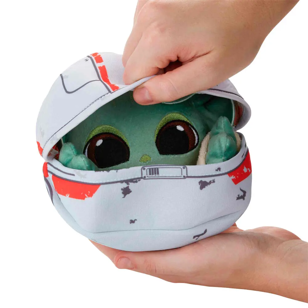 Star Wars The Mandalorian Baby Yoda transform plüss termékfotó