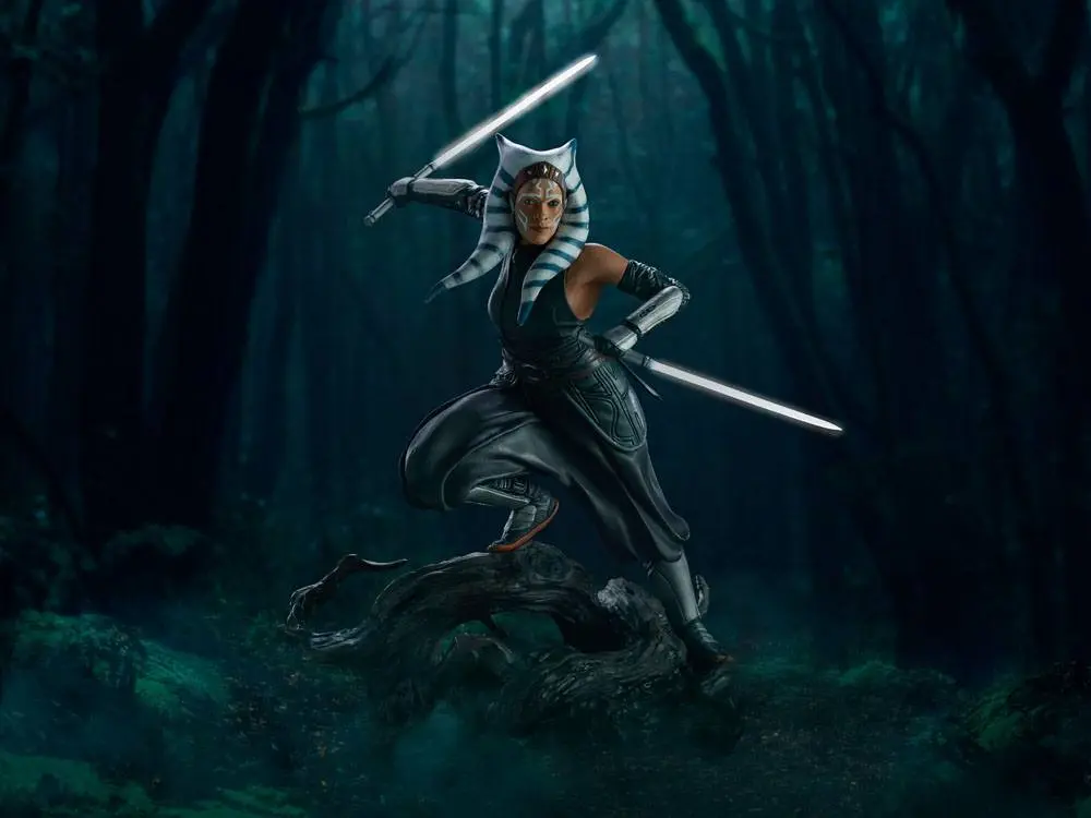 Star Wars The Mandalorian BDS Art Scale 1/10 Ahsoka Tano szobor figura 23 cm termékfotó