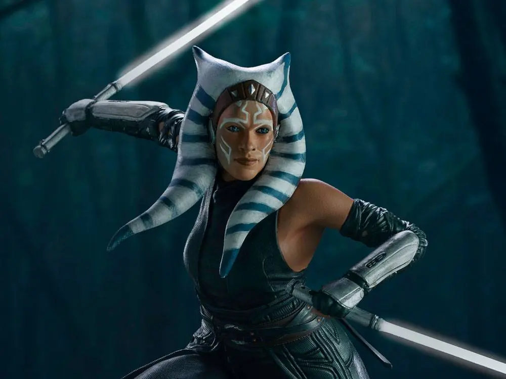 Star Wars The Mandalorian BDS Art Scale 1/10 Ahsoka Tano szobor figura 23 cm termékfotó