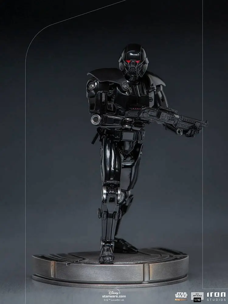 Star Wars The Mandalorian BDS Art Scale 1/10 Dark Trooper szobor figura 24 cm termékfotó