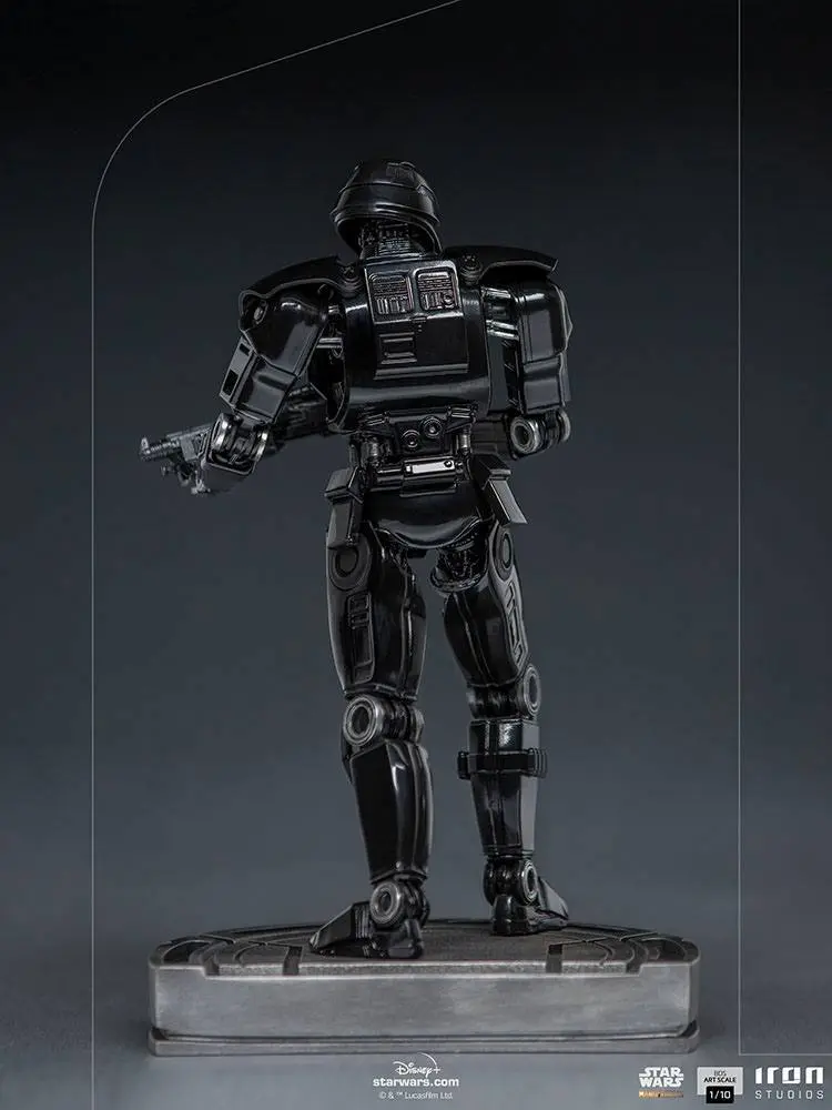 Star Wars The Mandalorian BDS Art Scale 1/10 Dark Trooper szobor figura 24 cm termékfotó