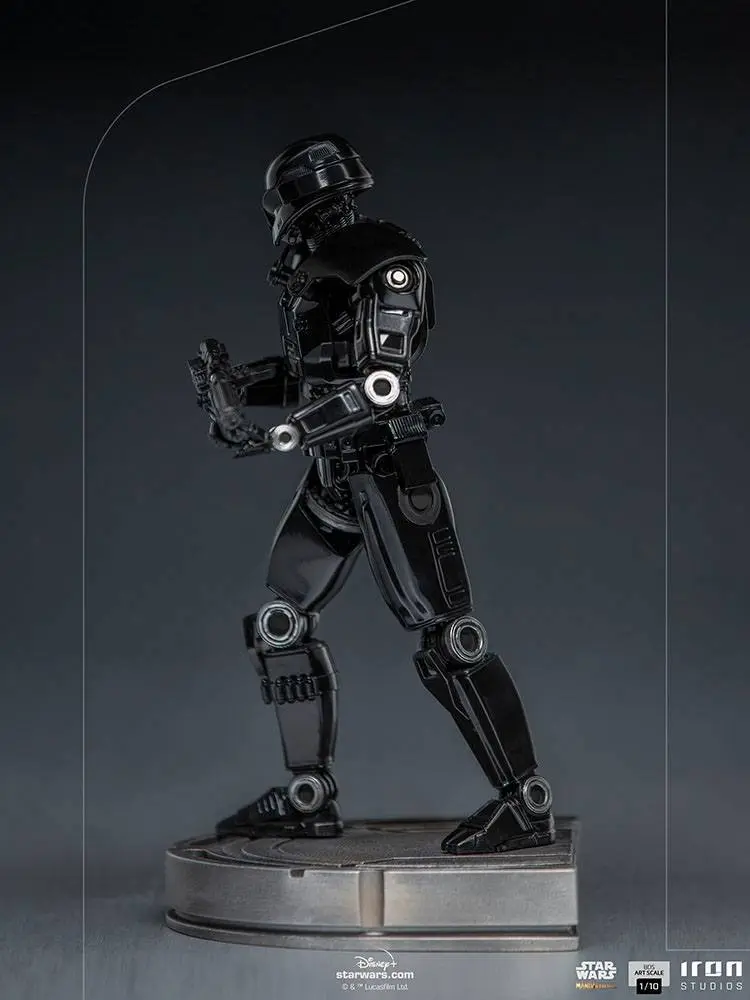 Star Wars The Mandalorian BDS Art Scale 1/10 Dark Trooper szobor figura 24 cm termékfotó