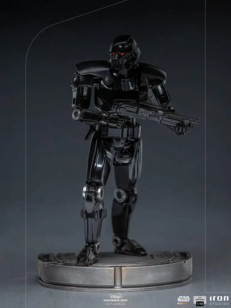 Star Wars The Mandalorian BDS Art Scale 1/10 Dark Trooper szobor figura 24 cm termékfotó