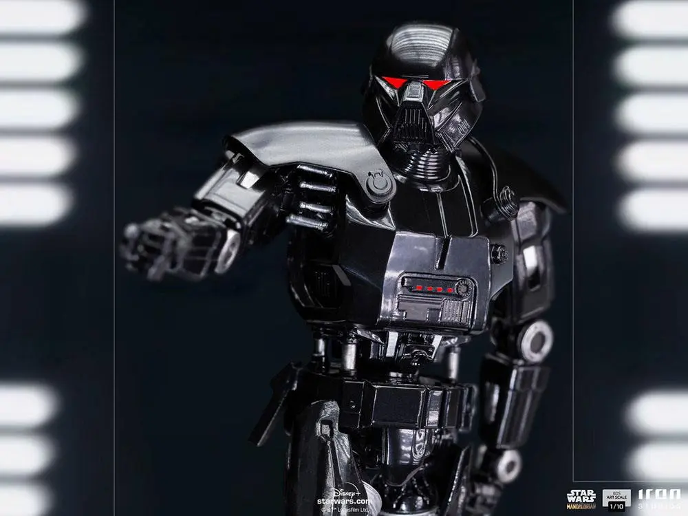 Star Wars The Mandalorian BDS Art Scale 1/10 Dark Trooper szobor figura 24 cm termékfotó