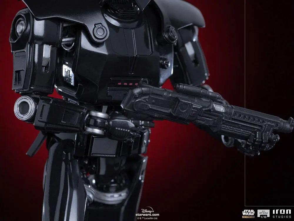 Star Wars The Mandalorian BDS Art Scale 1/10 Dark Trooper szobor figura 24 cm termékfotó