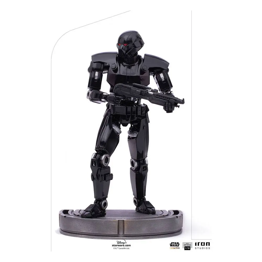 Star Wars The Mandalorian BDS Art Scale 1/10 Dark Trooper szobor figura 24 cm termékfotó