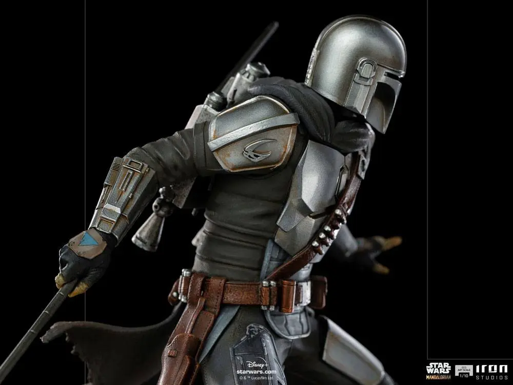 Star Wars The Mandalorian BDS Art Scale 1/10 Mandalorian szobor figura 20 cm termékfotó