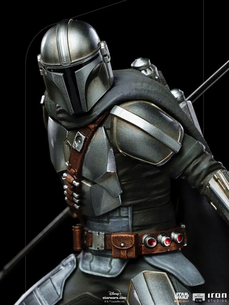 Star Wars The Mandalorian BDS Art Scale 1/10 Mandalorian szobor figura 20 cm termékfotó