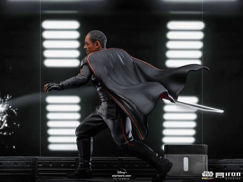 Star Wars The Mandalorian BDS Art Scale 1/10 Moff Gideon szobor figura 20 cm termékfotó