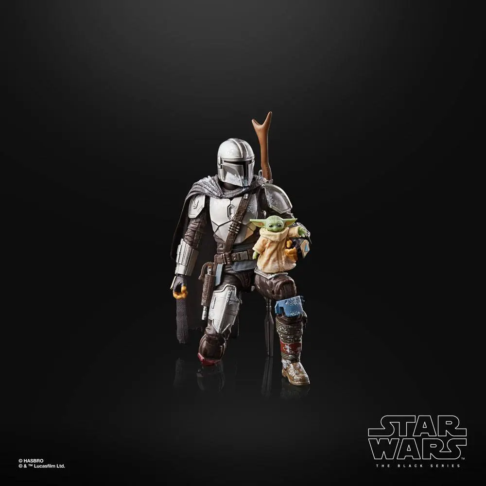Star Wars The Mandalorian Black Series 2021 Mandalorian &amp; Grogu (Maldo Kreis) akciófigura 15 cm termékfotó