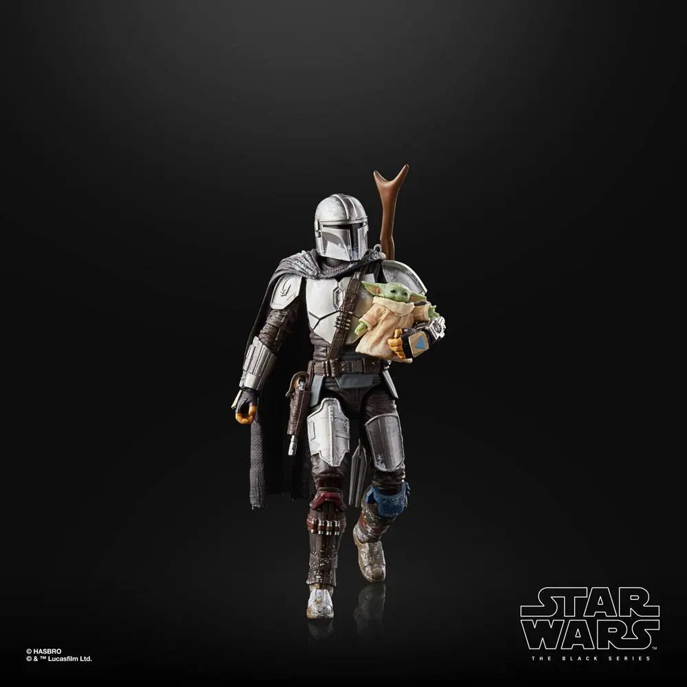 Star Wars The Mandalorian Black Series 2021 Mandalorian &amp; Grogu (Maldo Kreis) akciófigura 15 cm termékfotó