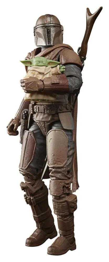 Star Wars The Mandalorian Black Series 2021 The Mandalorian &amp; Grogu (Arvala-7) akciófigura 15 cm termékfotó