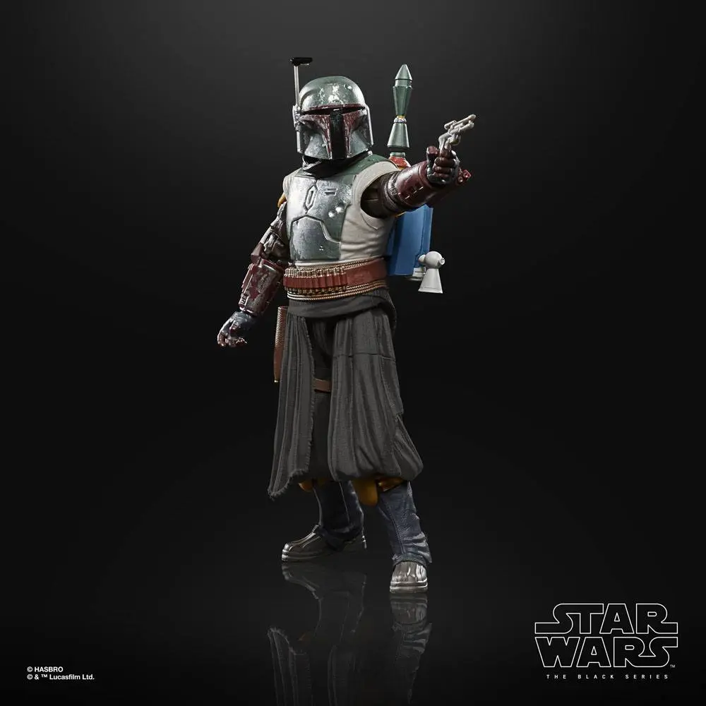 Star Wars: The Mandalorian Black Series 2022 Boba Fett (Tython) Jedi Ruins akciófigura 15 cm termékfotó