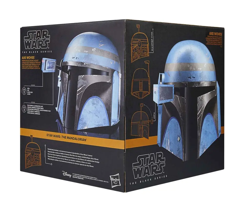 Star Wars: The Mandalorian Black Series Electronic Helmet Axe Woves termékfotó