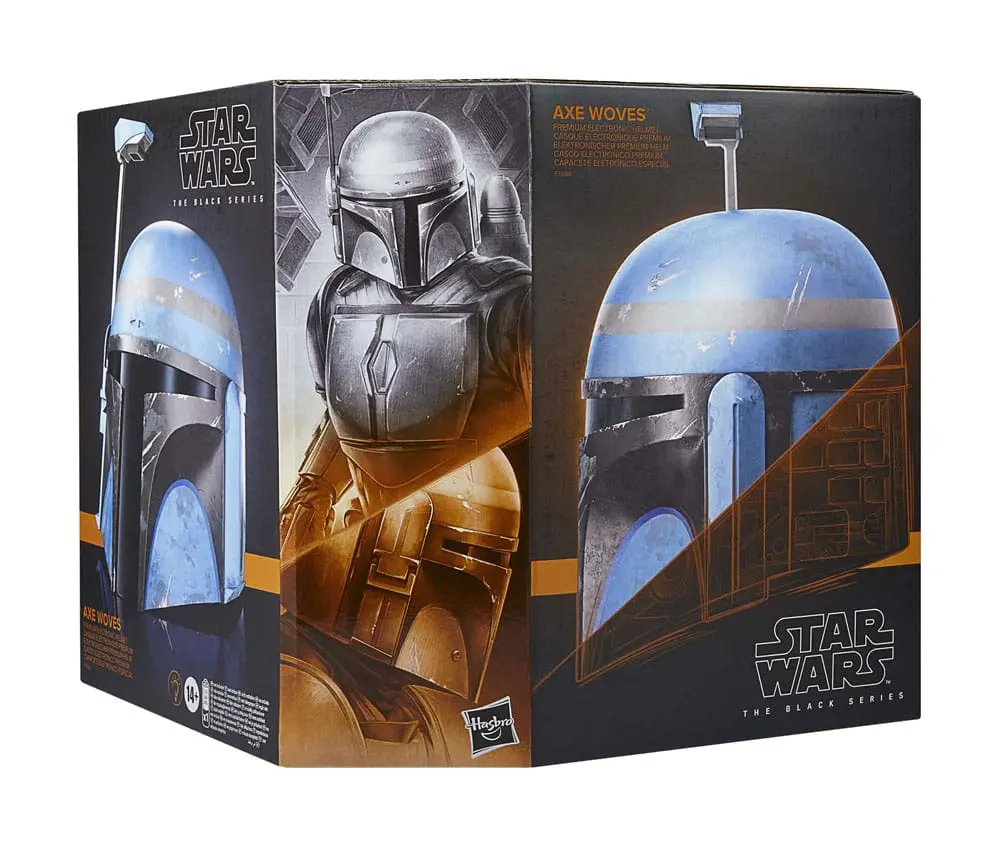 Star Wars: The Mandalorian Black Series Electronic Helmet Axe Woves termékfotó