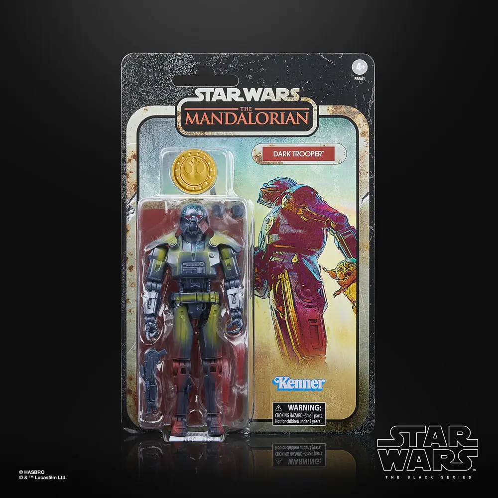 Star Wars: The Mandalorian Black Series Credit Collection Dark Trooper akciófigura 15 cm termékfotó