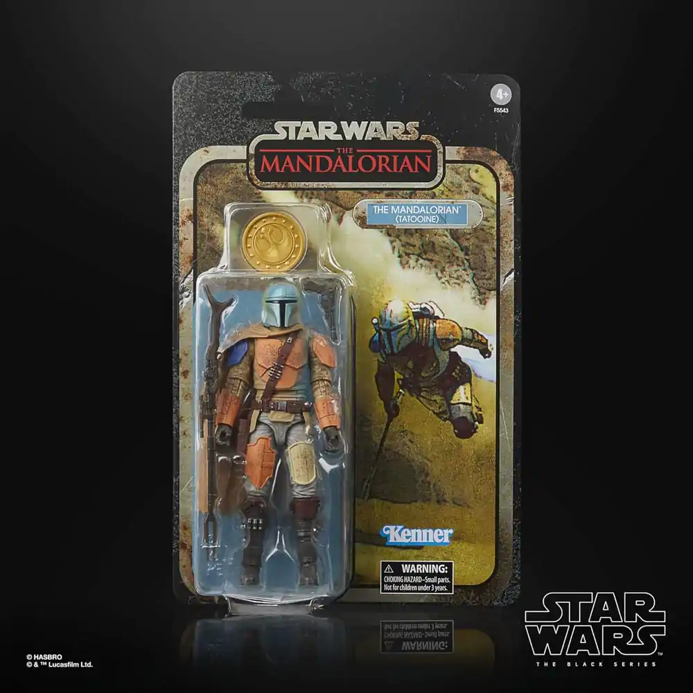 Star Wars: The Mandalorian Black Series Credit Collection The Mandalorian (Tatooine) akciófigura 15 cm termékfotó