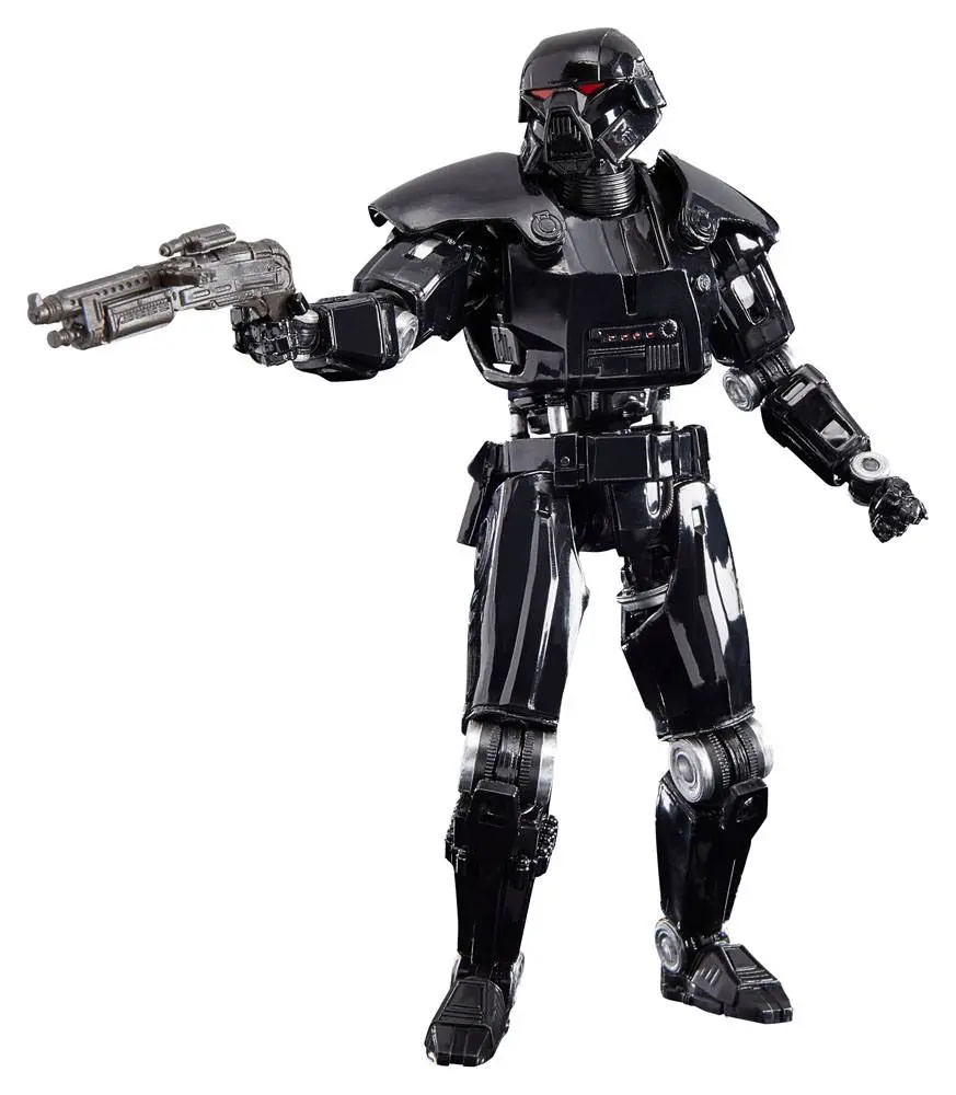 Star Wars: The Mandalorian Black Series Deluxe 2022 Dark Trooper akciófigura 15 cm termékfotó