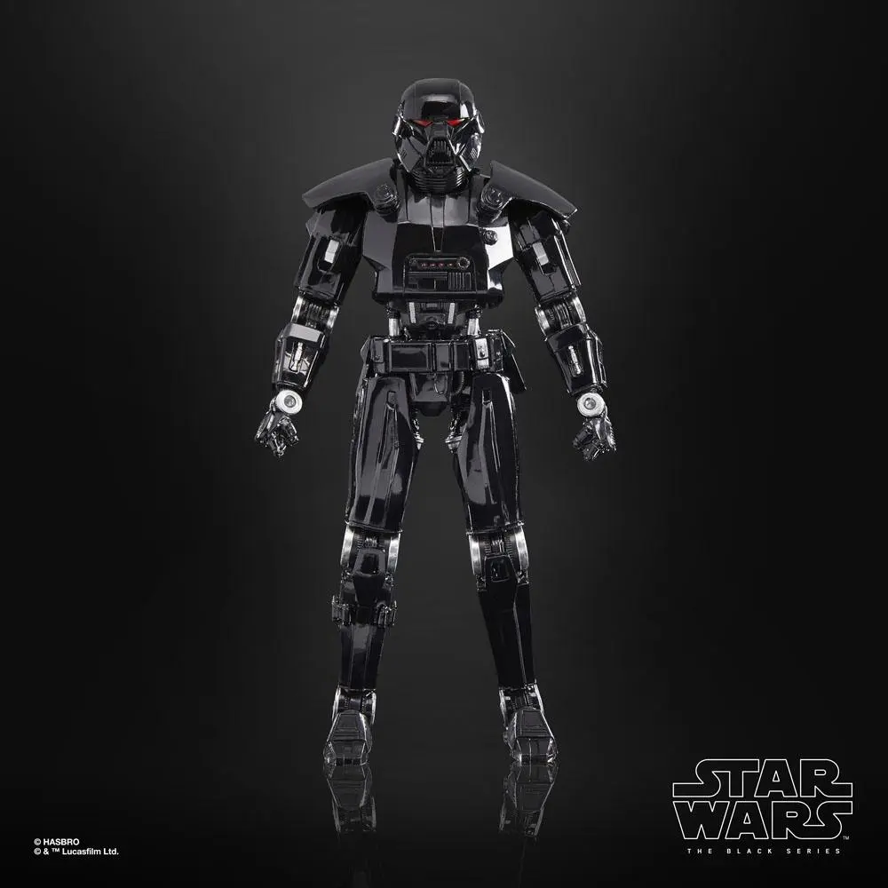 Star Wars: The Mandalorian Black Series Deluxe 2022 Dark Trooper akciófigura 15 cm termékfotó