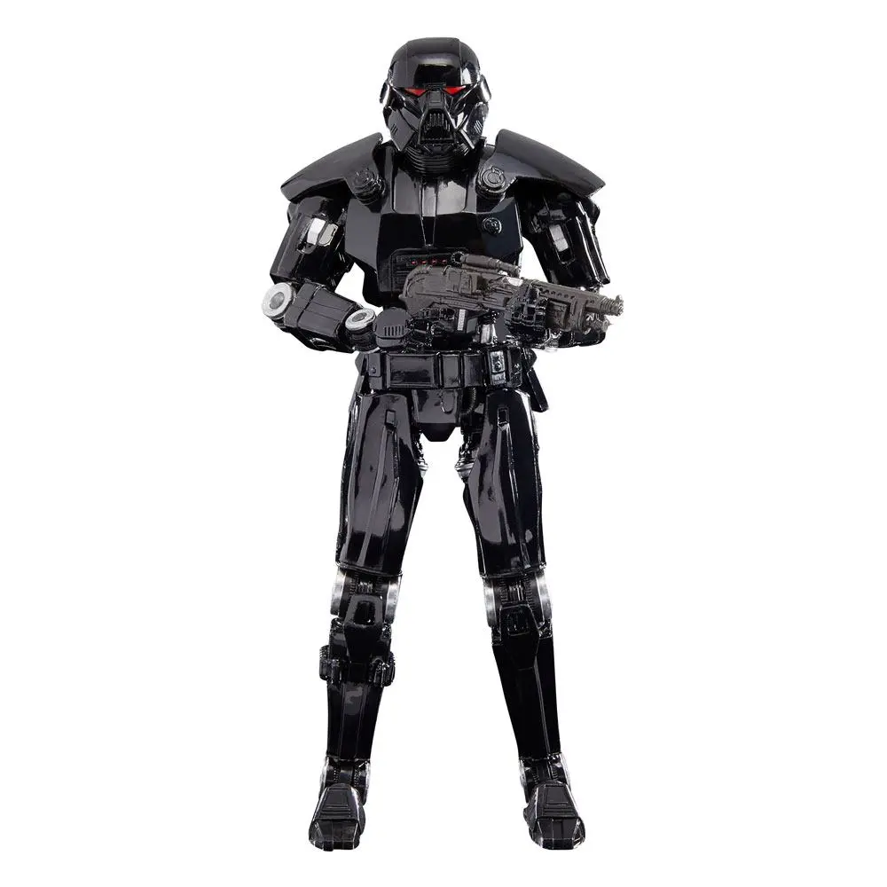 Star Wars: The Mandalorian Black Series Deluxe 2022 Dark Trooper akciófigura 15 cm termékfotó