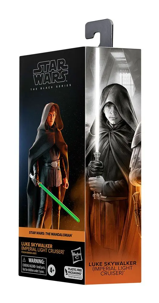 Star Wars: The Mandalorian Black Series Luke Skywalker (Imperial Light Cruiser) akciófigura 15 cm termékfotó