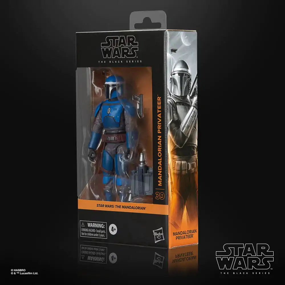 Star Wars: The Mandalorian Black Series Mandalorian Privateer akciófigura 15 cm termékfotó