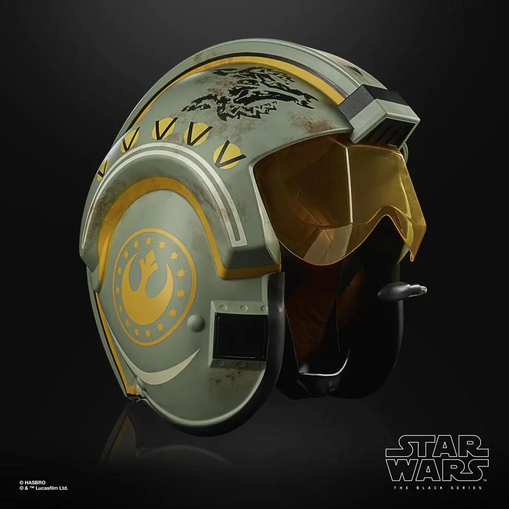 Star Wars: The Mandalorian Black Series Electronic Helmet 2023 Trapper Wolf termékfotó