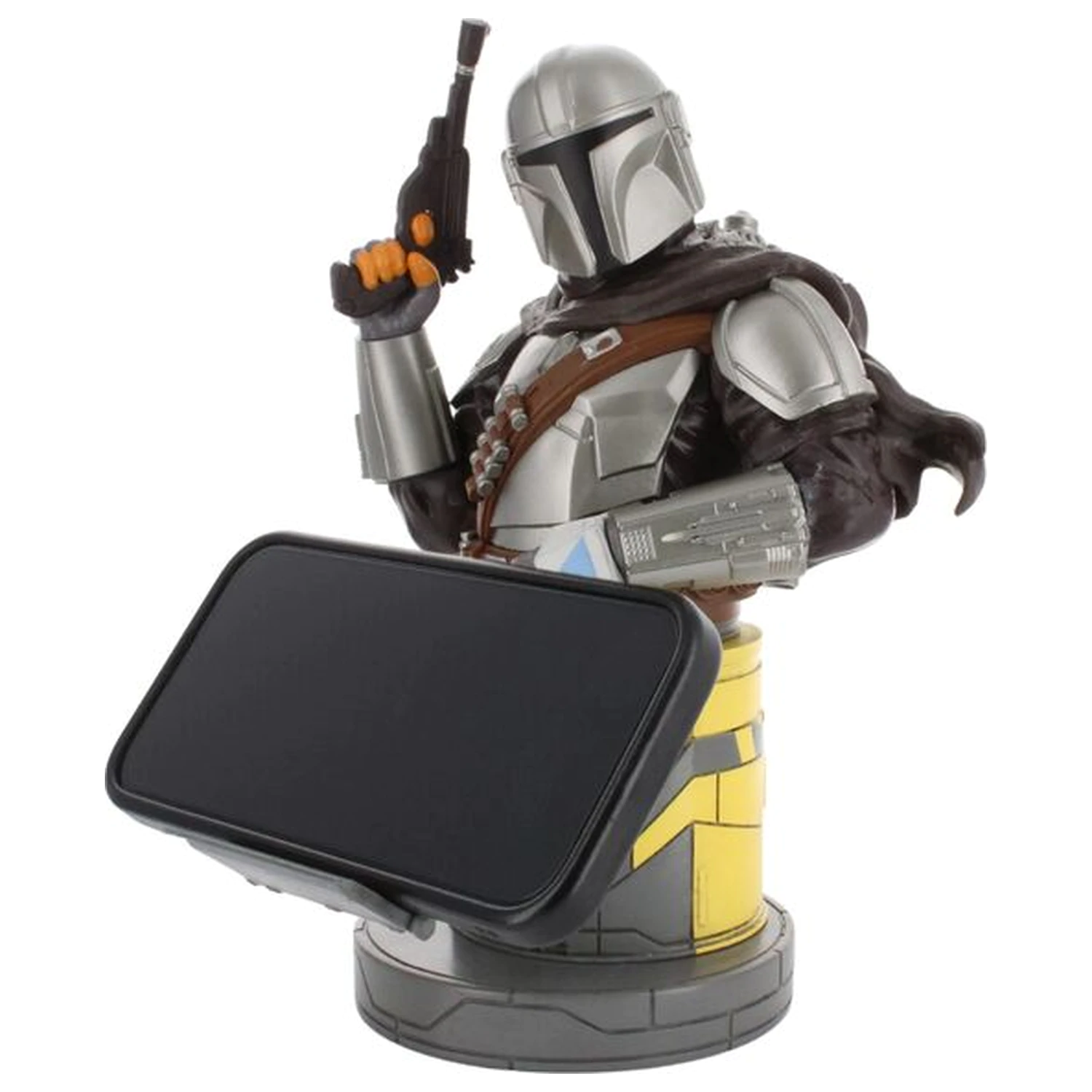 Star Wars The Mandalorian Bounty Hunter figura kontroller/telefon tartó Cable Guy figura 21cm termékfotó
