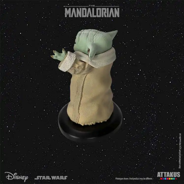 Star Wars: The Mandalorian Classic Collection 1/5 Grogu Happy szobor figura 10 cm termékfotó