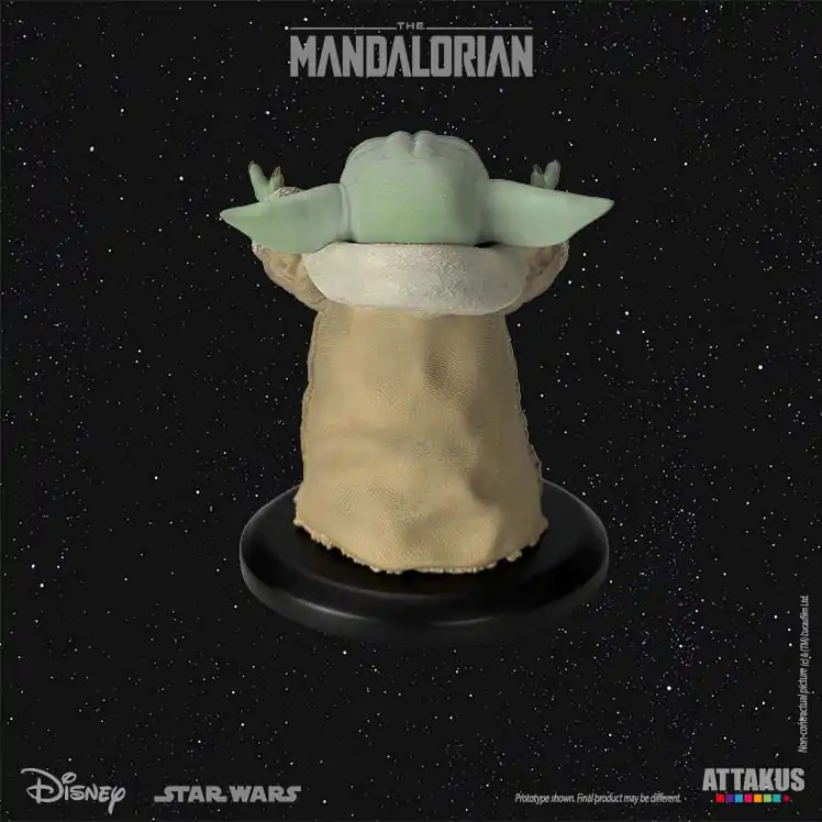 Star Wars: The Mandalorian Classic Collection 1/5 Grogu Happy szobor figura 10 cm termékfotó