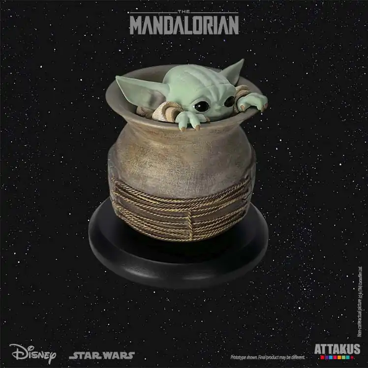 Star Wars: The Mandalorian Classic Collection 1/5 Grogu in the Jar szobor figura 9 cm termékfotó