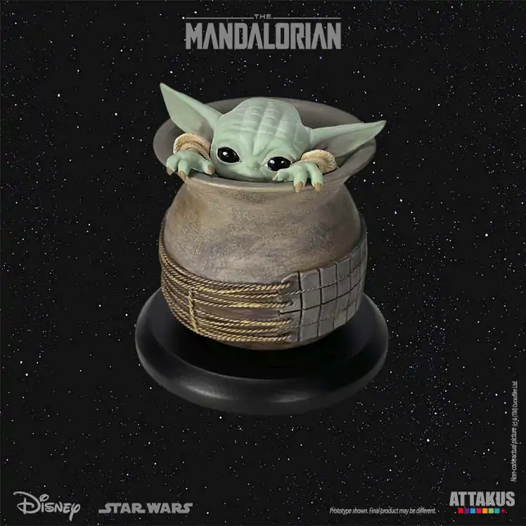 Star Wars: The Mandalorian Classic Collection 1/5 Grogu in the Jar szobor figura 9 cm termékfotó