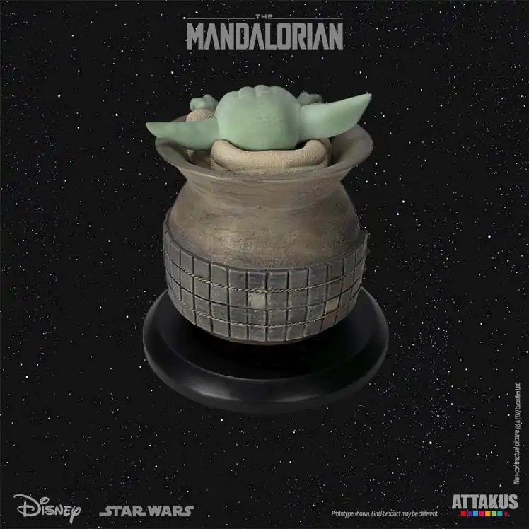 Star Wars: The Mandalorian Classic Collection 1/5 Grogu in the Jar szobor figura 9 cm termékfotó