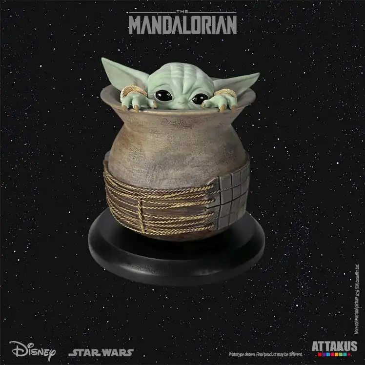 Star Wars: The Mandalorian Classic Collection 1/5 Grogu in the Jar szobor figura 9 cm termékfotó