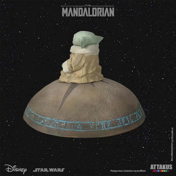 Star Wars: The Mandalorian Classic Collection 1/5 Grogu Summoning the Force szobor figura 13 cm termékfotó