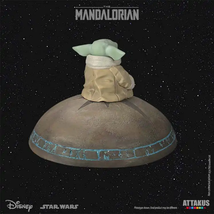 Star Wars: The Mandalorian Classic Collection 1/5 Grogu Summoning the Force szobor figura 13 cm termékfotó