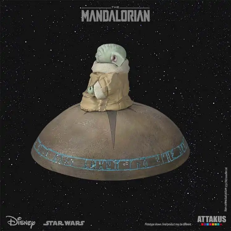 Star Wars: The Mandalorian Classic Collection 1/5 Grogu Summoning the Force szobor figura 13 cm termékfotó