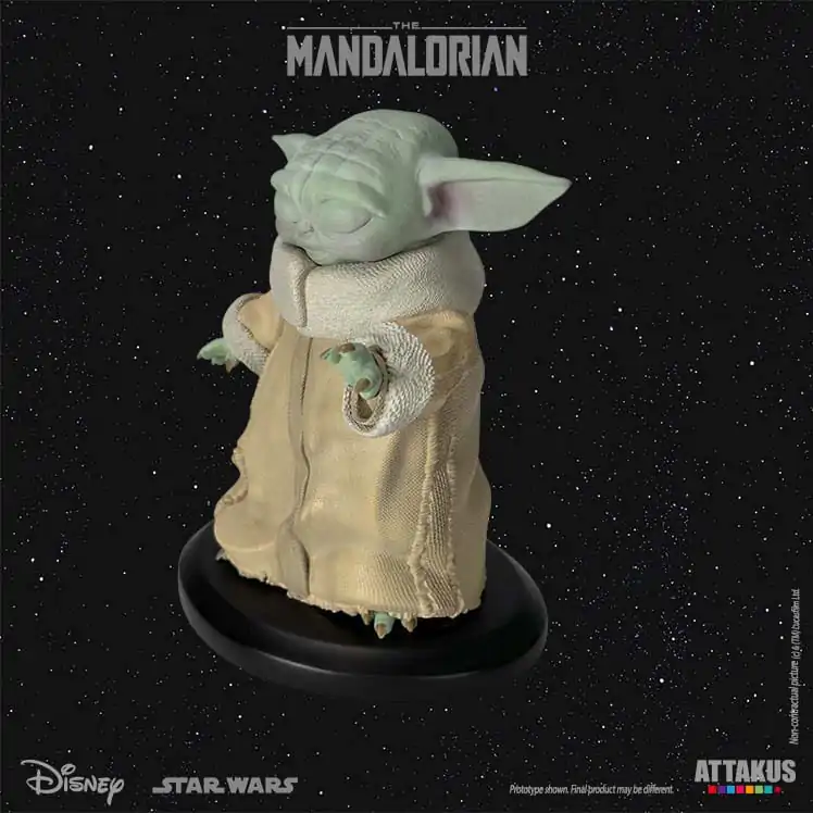 Star Wars: The Mandalorian Classic Collection 1/5 Grogu Using the Force szobor figura 10 cm termékfotó
