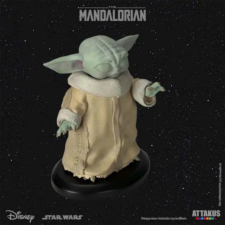 Star Wars: The Mandalorian Classic Collection 1/5 Grogu Using the Force szobor figura 10 cm termékfotó